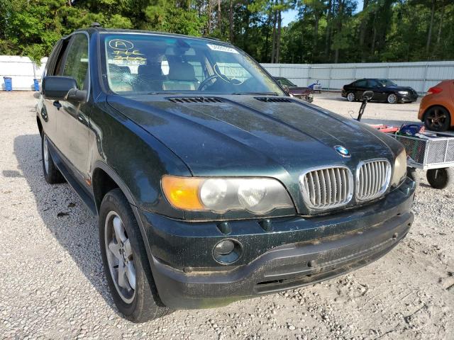 BMW X5 4.4I 2000 with VIN WBAFB3349YLH01540 - Photo from auction