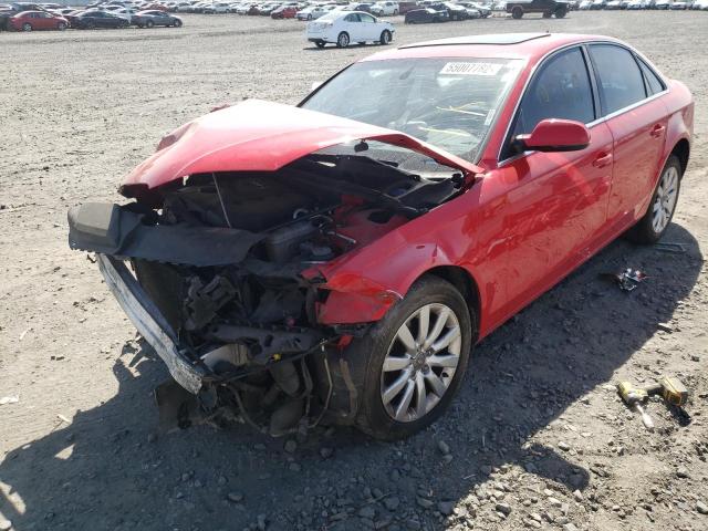 Photo 2 from auction – 2010 AUDI A4 PREMIUM with VIN WAUFFAFL7AN039914