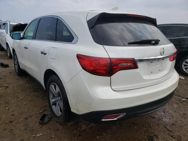 Photo 3 from auction – 2014 ACURA MDX with VIN 5FRYD3H21EB003270