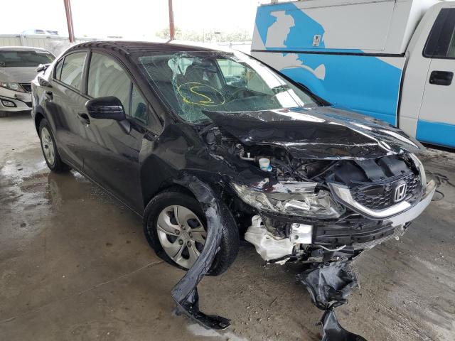HONDA CIVIC LX 2015 with VIN 19XFB2F55FE116023 - Photo from auction