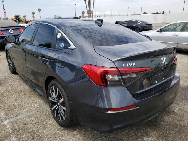 Photo 3 from auction – 2022 HONDA CIVIC EX with VIN 2HGFE1F77NH309880