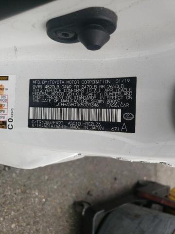 Photo 10 from auction – 2019 LEXUS RC 300 with VIN JTHHA5BC1K5009346