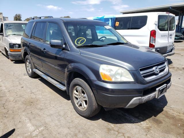 Photo 1 from auction – 2004 HONDA PILOT EXL with VIN 2HKYF185X4H506029