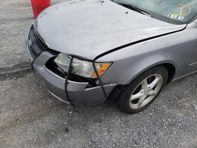 Photo 9 from auction – 2008 HYUNDAI SONATA SE with VIN 5NPEU46F18H381238