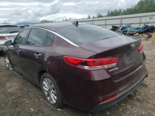 Photo 3 from auction – 2018 KIA OPTIMA LX with VIN 5XXGT4L33JG254093