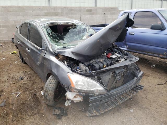 NISSAN SENTRA S 2015 with VIN 3N1AB7AP5FL647138 - Photo from auction