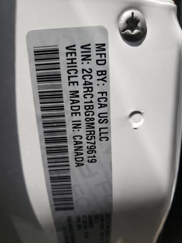 Photo 10 from auction – 2021 CHRYSLER PACIFICA T with VIN 2C4RC1BG8MR579619