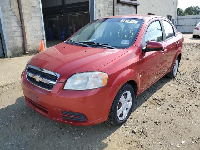 Photo 2 from auction – 2009 CHEVROLET AVEO with VIN KL1TD56E49B395844