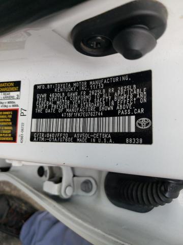Photo 10 from auction – 2014 TOYOTA CAMRY L with VIN 4T1BF1FK7EU762744