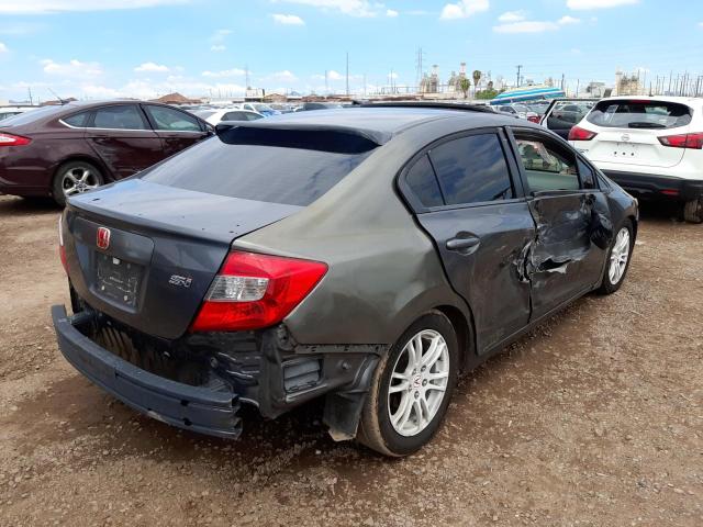 Photo 4 from auction – 2012 HONDA CIVIC SI with VIN 2HGFB6E50CH706169