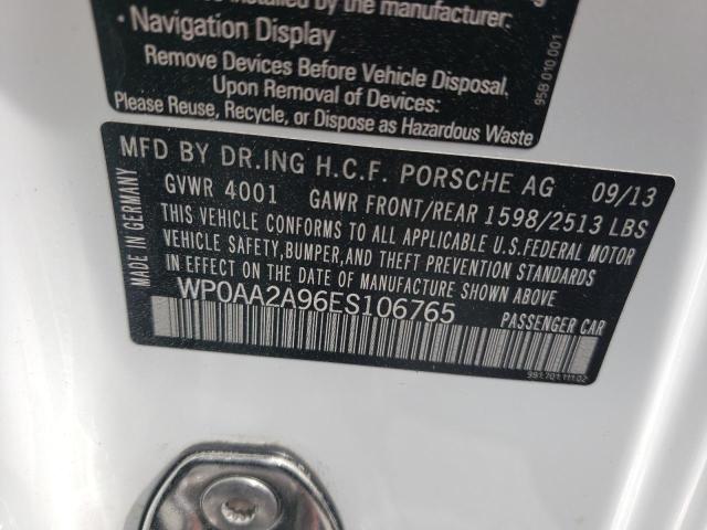 Photo 10 from auction – 2014 PORSCHE 911 CARRER with VIN WP0AA2A96ES106765