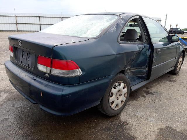 Photo 4 from auction – 2000 HONDA CIVIC DX with VIN 1HGEJ6220YL040207