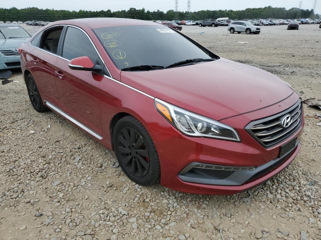 HYUNDAI SONATA SPO 2016 with VIN 5NPE34AF1GH319007 - Photo from auction