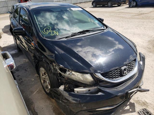 HONDA CIVIC LX 2014 with VIN 19XFB2F50EE005460 - Photo from auction