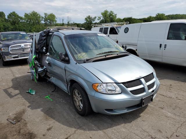 DODGE CARAVAN SE 2003 with VIN 1D4GP25R03B283489 - Photo from auction