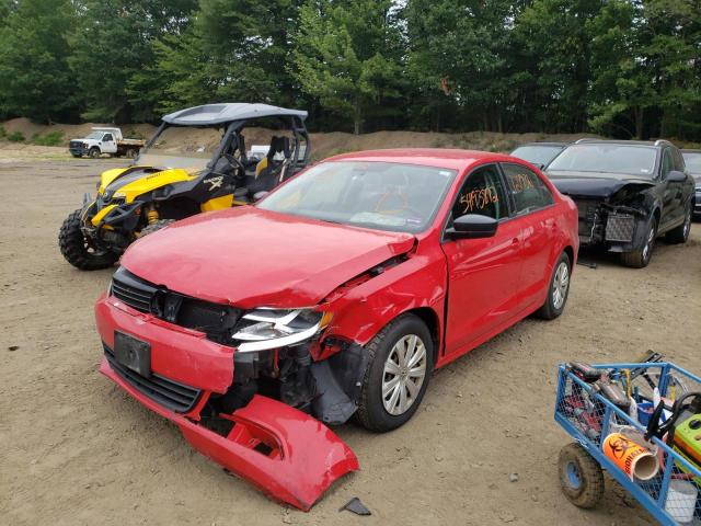 Photo 2 from auction – 2014 VOLKSWAGEN JETTA BASE with VIN 3VW1K7AJ1EM351709