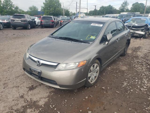 Photo 2 from auction – 2008 HONDA CIVIC LX with VIN 2HGFA16518H320386