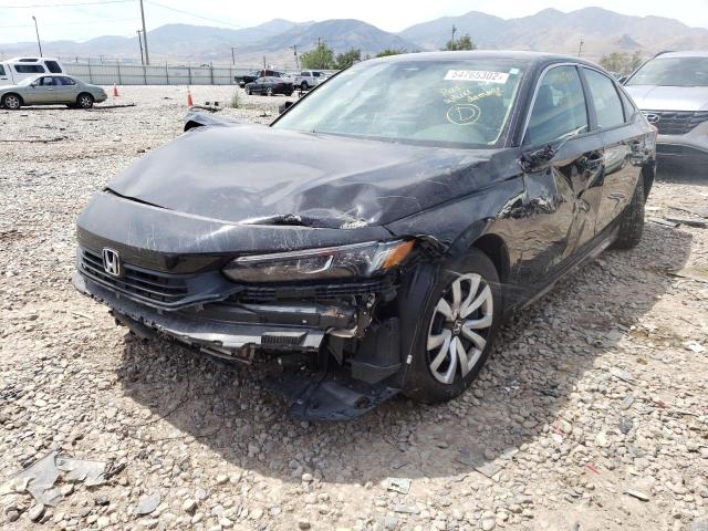 Photo 2 from auction – 2022 HONDA CIVIC LX with VIN 2HGFE2F2XNH508660