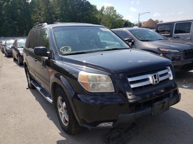 Photo 1 from auction – 2007 HONDA PILOT EXL with VIN 2HKYF18687H523053