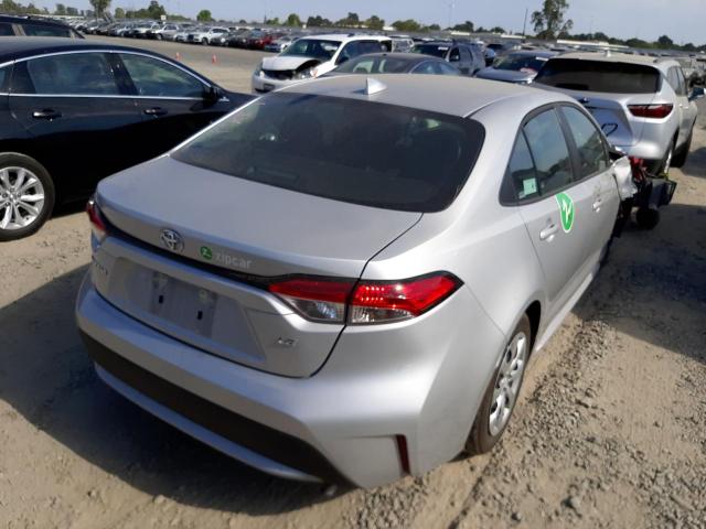 Photo 4 from auction – 2021 TOYOTA COROLLA LE with VIN 5YFEPMAE9MP247564