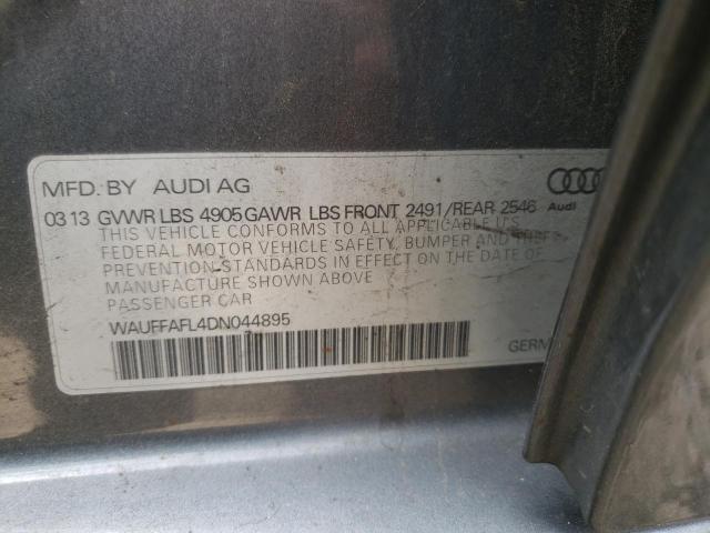 Photo 10 from auction – 2013 AUDI A4 PREMIUM with VIN WAUFFAFL4DN044895