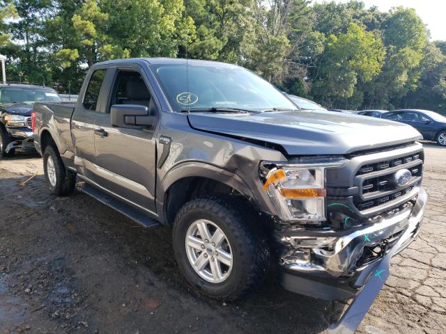 FORD F150 SUPER 2021 with VIN 1FTFX1E5XMFB02733 - Photo from auction