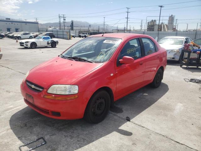 Photo 2 from auction – 2005 CHEVROLET AVEO BASE with VIN KL1TD52665B386443