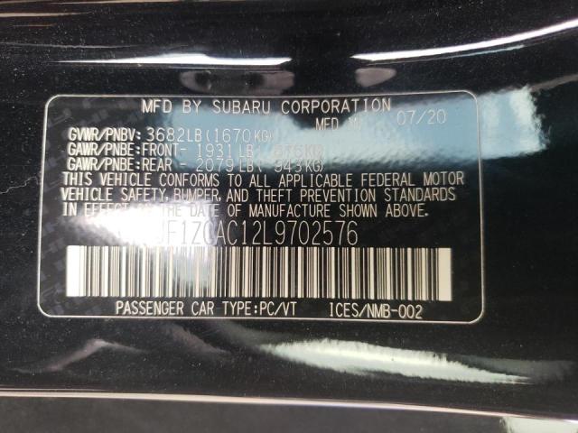 Photo 10 from auction – 2020 SUBARU BRZ LIMITE with VIN JF1ZCAC12L9702576