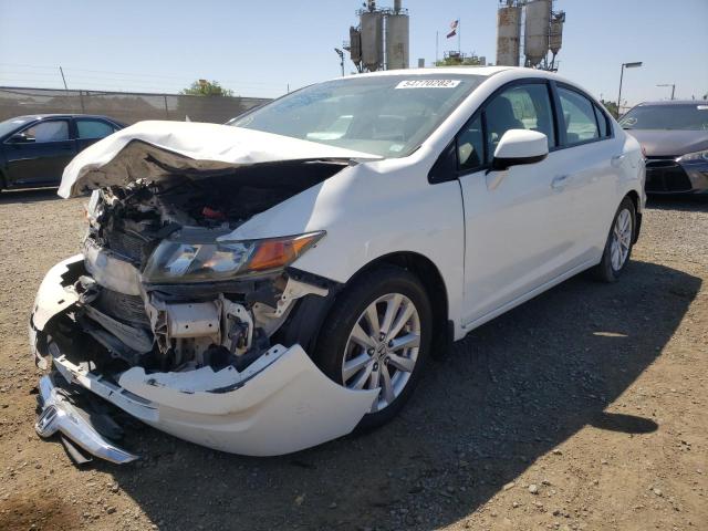 Photo 2 from auction – 2012 HONDA CIVIC EX with VIN 19XFB2F89CE318725
