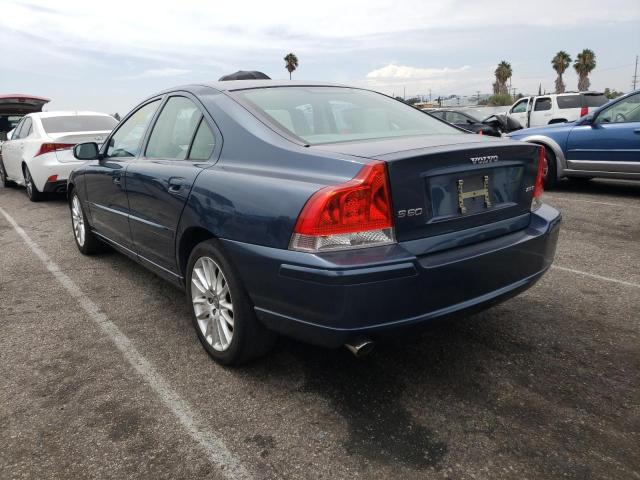 Photo 3 from auction – 2007 VOLVO S60 2.5T with VIN YV1RS592072613179