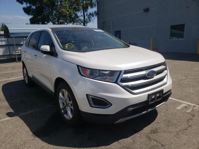 FORD EDGE SEL 2016 with VIN 2FMPK3J94GBC31401 - Photo from auction