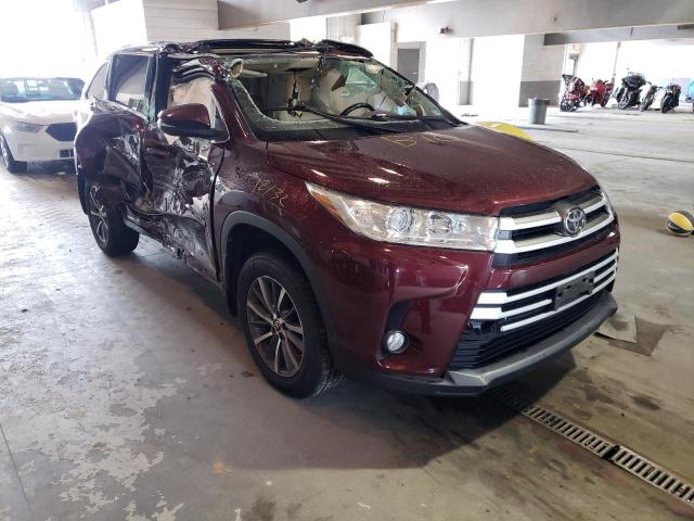 Photo 1 from auction – 2017 TOYOTA HIGHLANDER with VIN 5TDJZRFH1HS380874