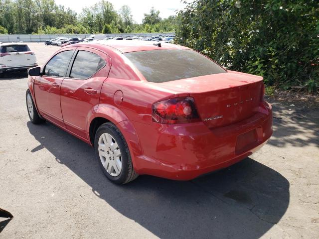 Photo 3 from auction – 2013 DODGE AVENGER SE with VIN 1C3CDZAB8DN562425