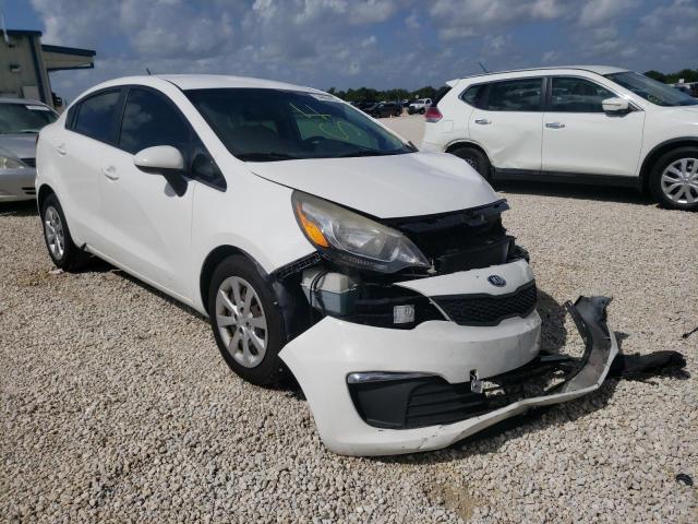 KIA RIO LX 2016 with VIN KNADM4A33G6650256 - Photo from auction