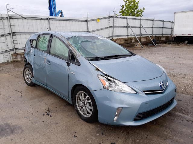 TOYOTA PRIUS V 2014 with VIN JTDZN3EUXEJ008985 - Photo from auction