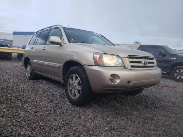 TOYOTA HIGHLANDER 2004 with VIN JTEGP21A540036460 - Photo from auction