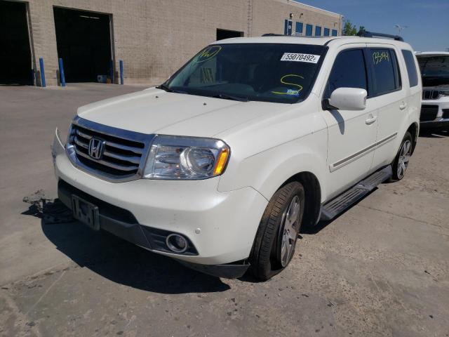 Photo 2 from auction – 2015 HONDA PILOT TOUR with VIN 5FNYF3H99FB007433