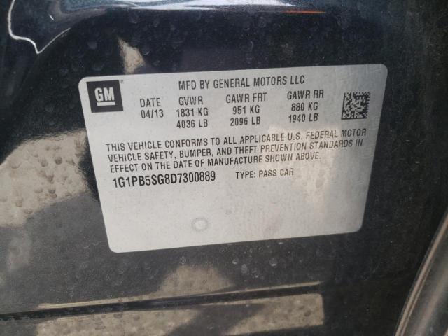 Photo 10 from auction – 2013 CHEVROLET CRUZE LS with VIN 1G1PB5SG8D7300889