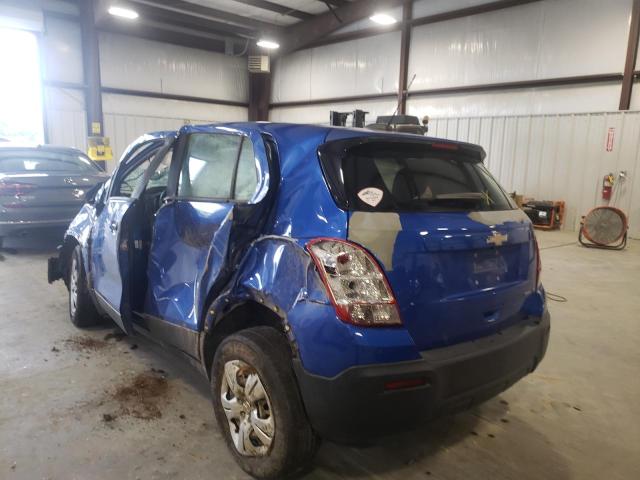 Photo 3 from auction – 2015 CHEVROLET TRAX LS with VIN KL7CJKSB1FB256386