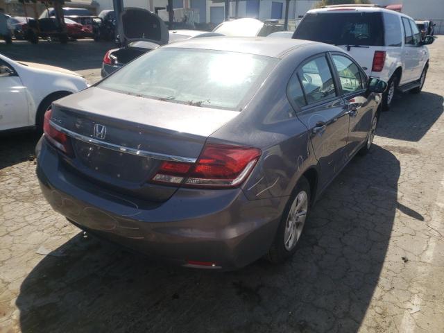 Photo 4 from auction – 2015 HONDA CIVIC LX with VIN 19XFB2F53FE268883