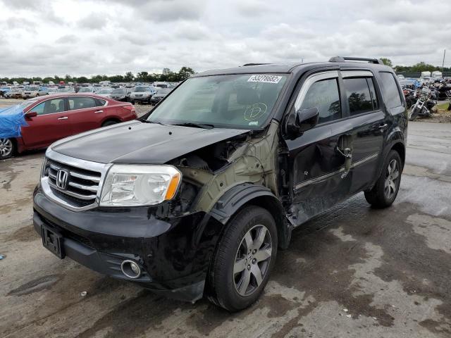 Photo 2 from auction – 2013 HONDA PILOT TOUR with VIN 5FNYF4H94DB013563