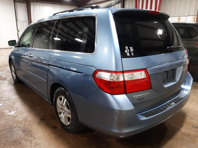 Photo 3 from auction – 2007 HONDA ODYSSEY EX with VIN 5FNRL38797B138603
