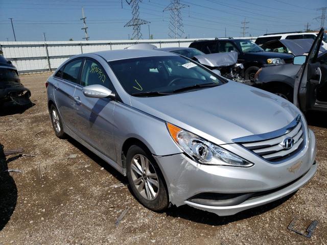Photo 1 from auction – 2014 HYUNDAI SONATA GLS with VIN 5NPEB4ACXEH896317