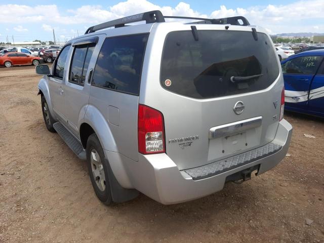 Photo 3 from auction – 2005 NISSAN PATHFINDER with VIN 5N1AR18UX5C702528