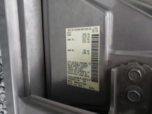Photo 10 from auction – 2011 NISSAN ALTIMA BAS with VIN 1N4AL2AP3BN418437