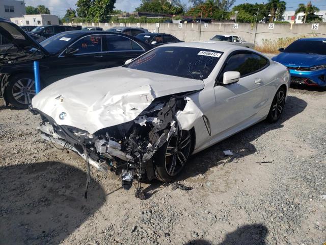 Photo 2 from auction – 2022 BMW 840I with VIN WBAAE2C06NCH15321