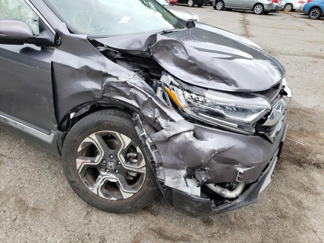 Photo 9 from auction – 2018 HONDA CR-V TOURI with VIN 2HKRW2H96JH651920