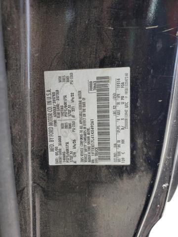 Zdjęcie 10 z aukcji – 2001 FORD F150 z VIN 1FTRX17L41KE49261