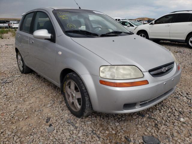 CHEVROLET AVEO LT 2006 with VIN KL1TG66606B572827 - Photo from auction