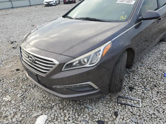 Photo 9 from auction – 2015 HYUNDAI SONATA SE with VIN 5NPE24AF9FH177183